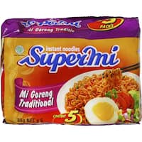 super mi instant noodles multi pack mi goreng traditional 5pk