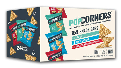 POPCORNERS VARIETY BOX 24 X 28G