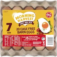 morning harvest eggs 20pk barn size 7