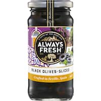 always fresh olives black sliced 235g