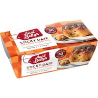 aunt bettys steamed pudding sticky date 190g 2pk