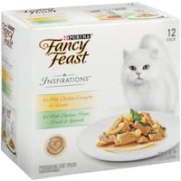 fancy feast inspirations wet cat food chicken 12pk