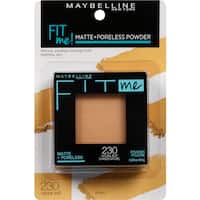 maybelline fit me pressed powder matte & poreless nat buff 230 8.5g