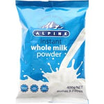 alpine milk powder whole 400g