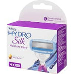 schick hydro silk razor blades  4pk