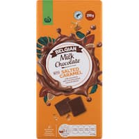 countdown chocolate block salted caramel 190g