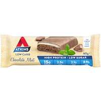 atkins advantage nutrition bar chocolate mint 60g