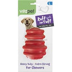 vitapet dog toys large ruff & tuff 1pk