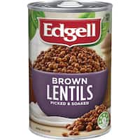 edgell lentils brown 400g