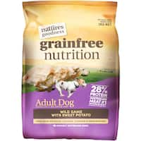 vip natures gluten free dog food wild game & sweet potato 3kg