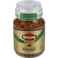 moccona instant freeze dried coffee hazelnut flavour infused 95g