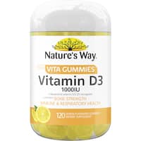 natures way adult vita gummies vitamin d  120ea