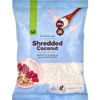 countdown coconut shredded 250g