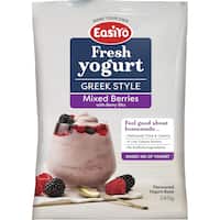 easiyo yoghurt base mixed berry n bits 240g