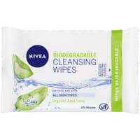 nivea facial wipes biodegradable 25pk