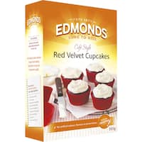 edmonds cupcake mix red velvet 365g