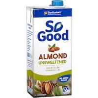 sanitarium so good almond milk unsweetened long life 1L