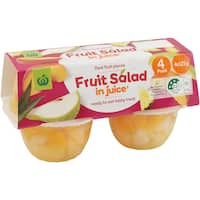 countdown fruit snack fruit salad in juice 4pk