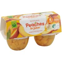 countdown fruit snack peaches in juice 4pk