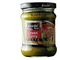 exotic food asian green curry paste 220g