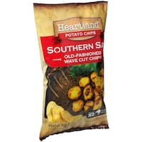 heartland potato chips southern salt 150g