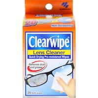 clearwipe lens cleaner  20pk