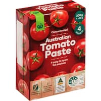 countdown tomato paste 200g 4pk