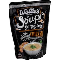 watties soup of the day pouch soup old fashioned chicken 430g