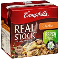 campbells real stock chicken stock liquid 250mL