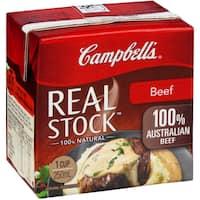 campbells real stock beef stock liquid 250mL