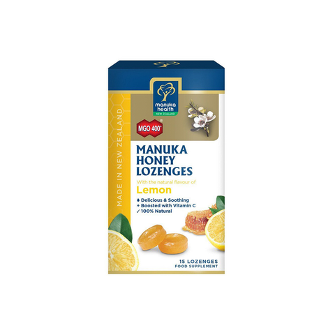 ManukaHealth Honey lozenges Lemon 15s
