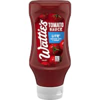 watties upside down tomato sauce lite 555g