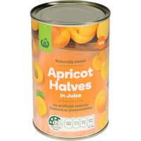 countdown apricot halves in juice 410g