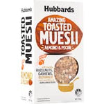 hubbards amazing toasted nut muesli almond & pecan 550g