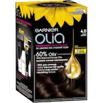garnier olia hair colour dark brown 4.0 1pk