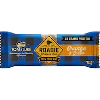 tom & luke roadie bar protein bar orange cacao 70g