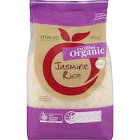macro organic jasmine rice  750g