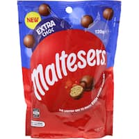maltesers sweets extra choc 120g
