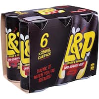 l & p soft drink  6pk