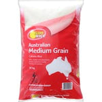 sunrice medium grain rice white calrose 10kg