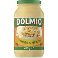 dolmio pasta bake pasta sauce three cheeses 490g