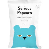 serious organic popcorn sea salt 70g