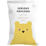 serious organic popcorn sweet & salty 80g