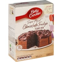 betty crocker cake mix chocolate fudge cake 540g