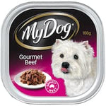 my dog wet dog food gourmet beef meaty loaf 100g