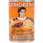 la morena mexican refried beans chipotle 440g
