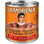 la morena mexican chipotle peppers 100g
