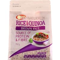 sunrice brown rice & quinoa 750g