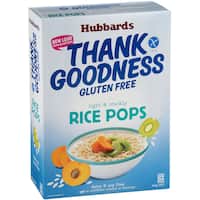 hubbards thank goodness rice bubbles gluten free 360g