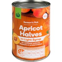 countdown apricots halves in light syrup 415g